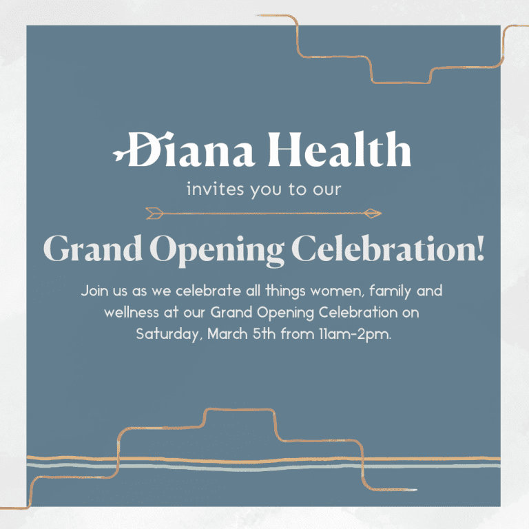 Come see us at Diana Health grand opening event!